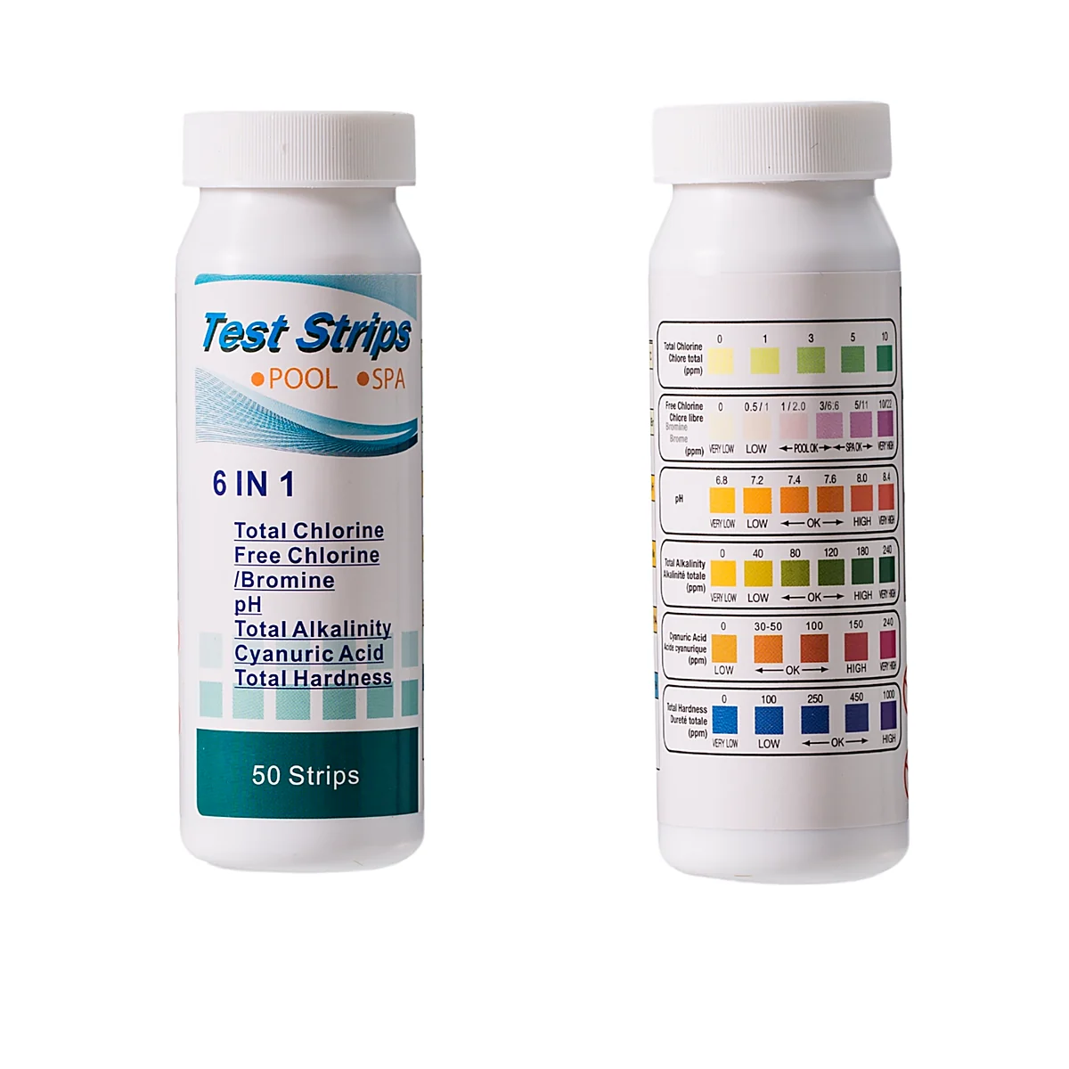 TS601 6 in 1 test strips