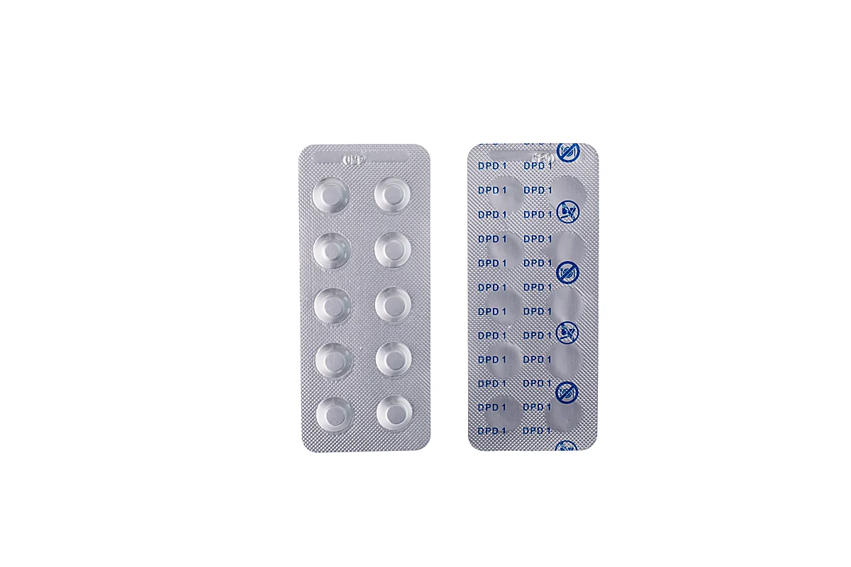DPD1 tablets white background